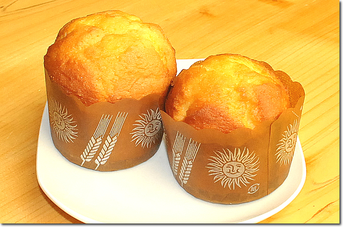 はちみつカップケーキ