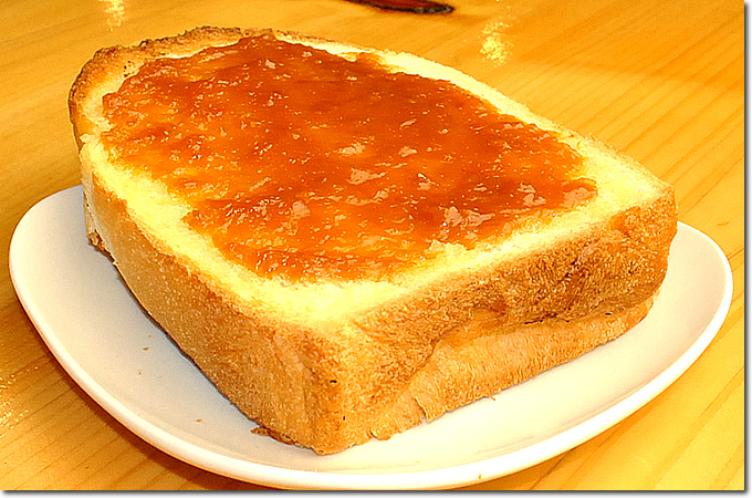 蜂蜜味噌トースト