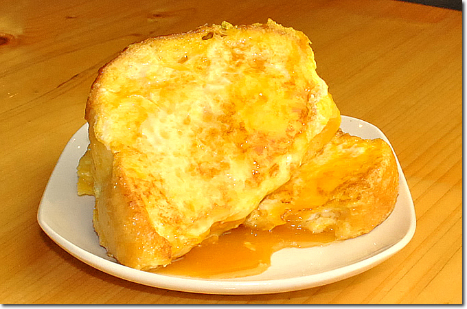 マヌカハニーのフレンチトースト