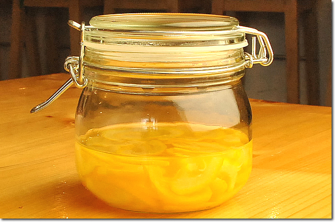 柚子のはちみつ漬け