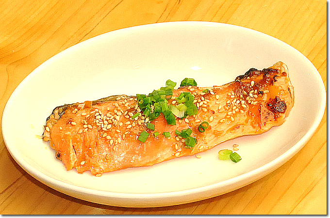 鮭のはちみつ味噌焼き